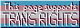 trans rights button